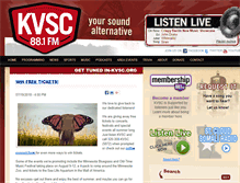 Tablet Screenshot of kvsc.org